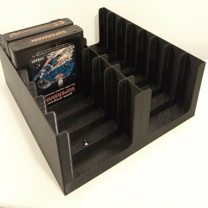 Atari 2600 ゲーム ストレージ (16 カートを収納可能) ラック/スタンド/トレイ/ボックス