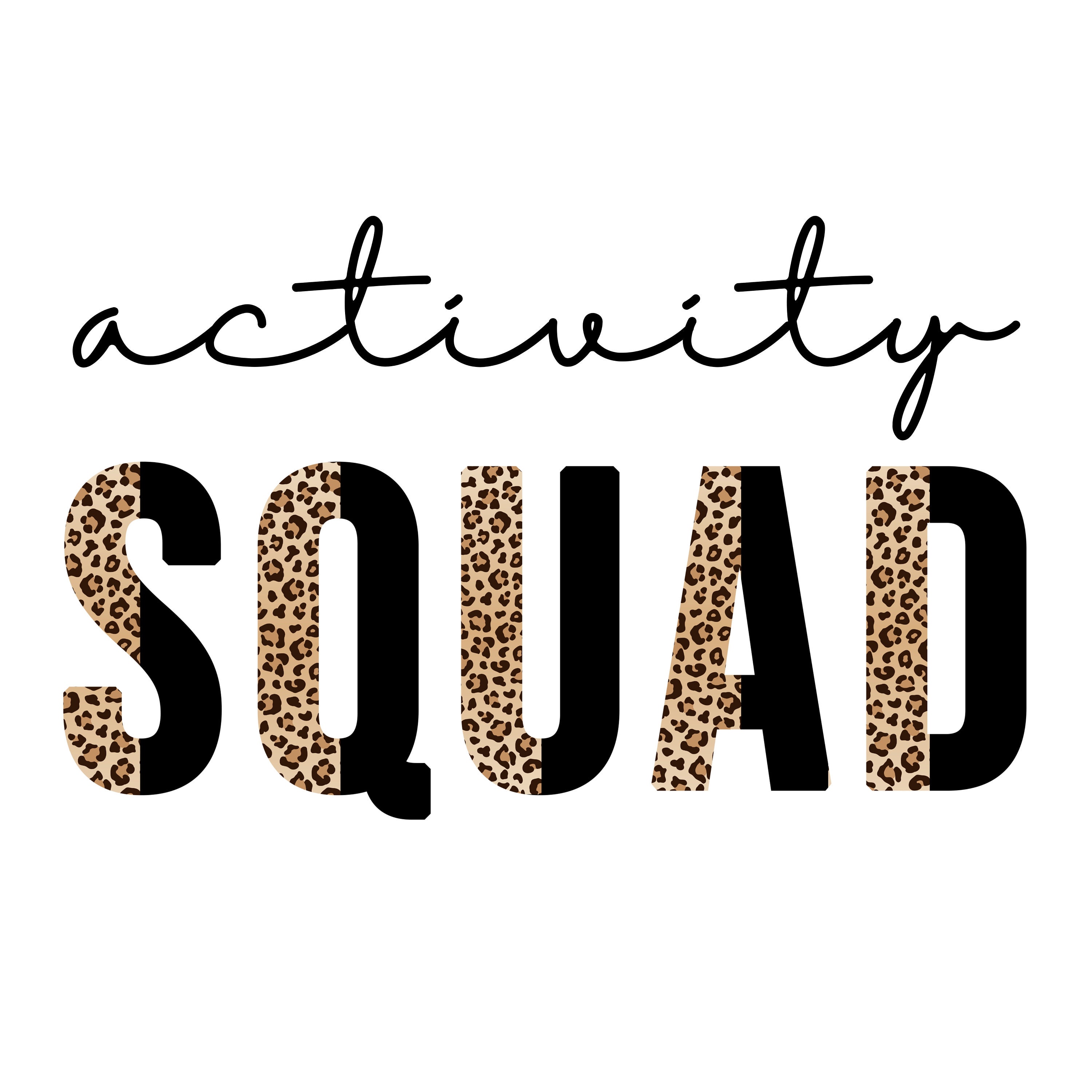 Activity Squad Activity PNG Activity SVG Activity Director Etsy