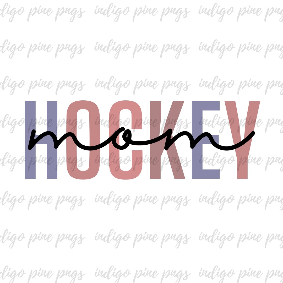 Hockey Mom PNG, Hockey Mom SVG, Pastel, Sublimation Design, Digital