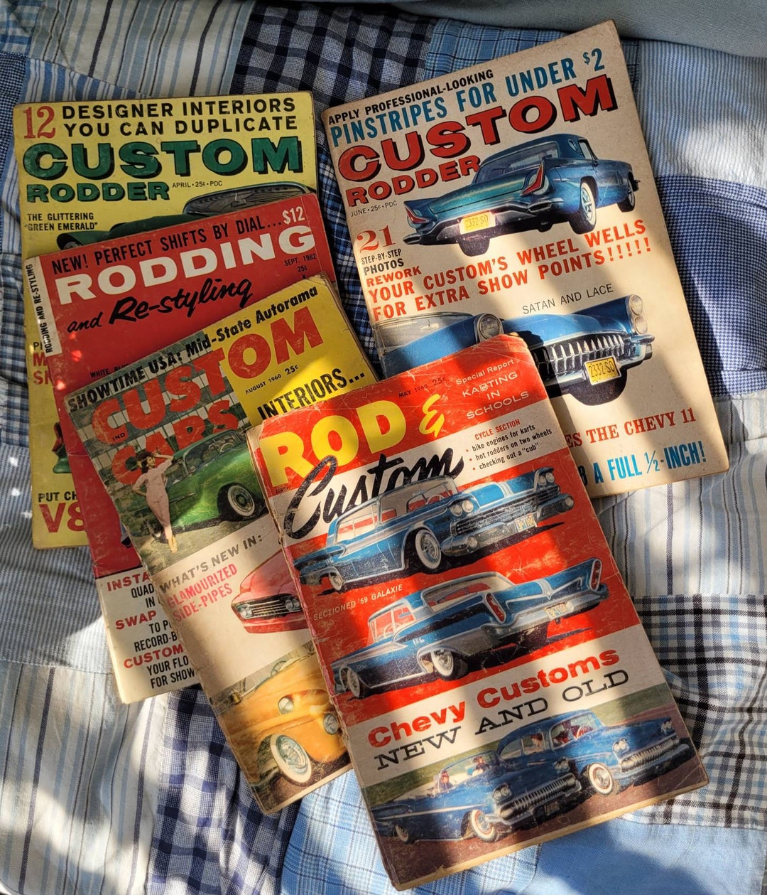 1960s Vintage Car Magazines Two Custom Rodder One Rodding and - Etsy
