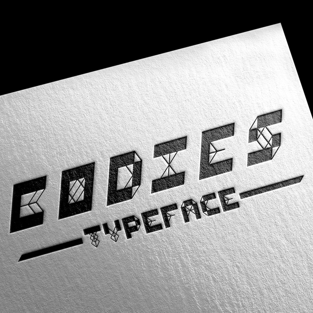 Bodies Typeface - Etsy