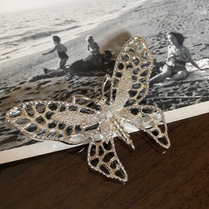 Sarah Coventry Silver Butterfly Brooch/Pin