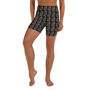 Rainbow Logo Yoga Shorts