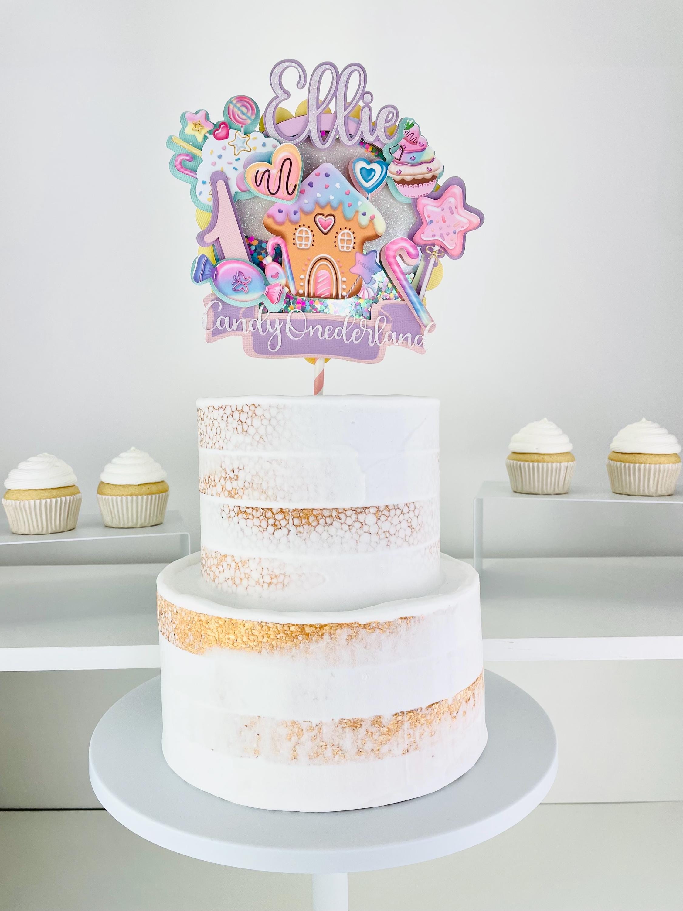 Candy Theme Cake Topper