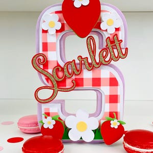 Berry Sweet Baby Shower Centerpiece Strawberry Baby Shower Bundle Girl Baby Shower Decor Berry Theme Party Berry Sweet Baby Is On Her Way