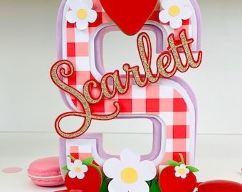 Centrotavola per baby shower Berry Sweet, set per baby shower Strawberry, decorazioni per baby shower per bambine, festa a tema Berry, il tuo bambino dolce Berry è in arrivo