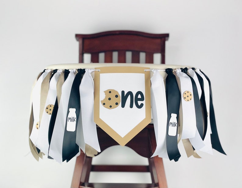 first birthday highchair banner