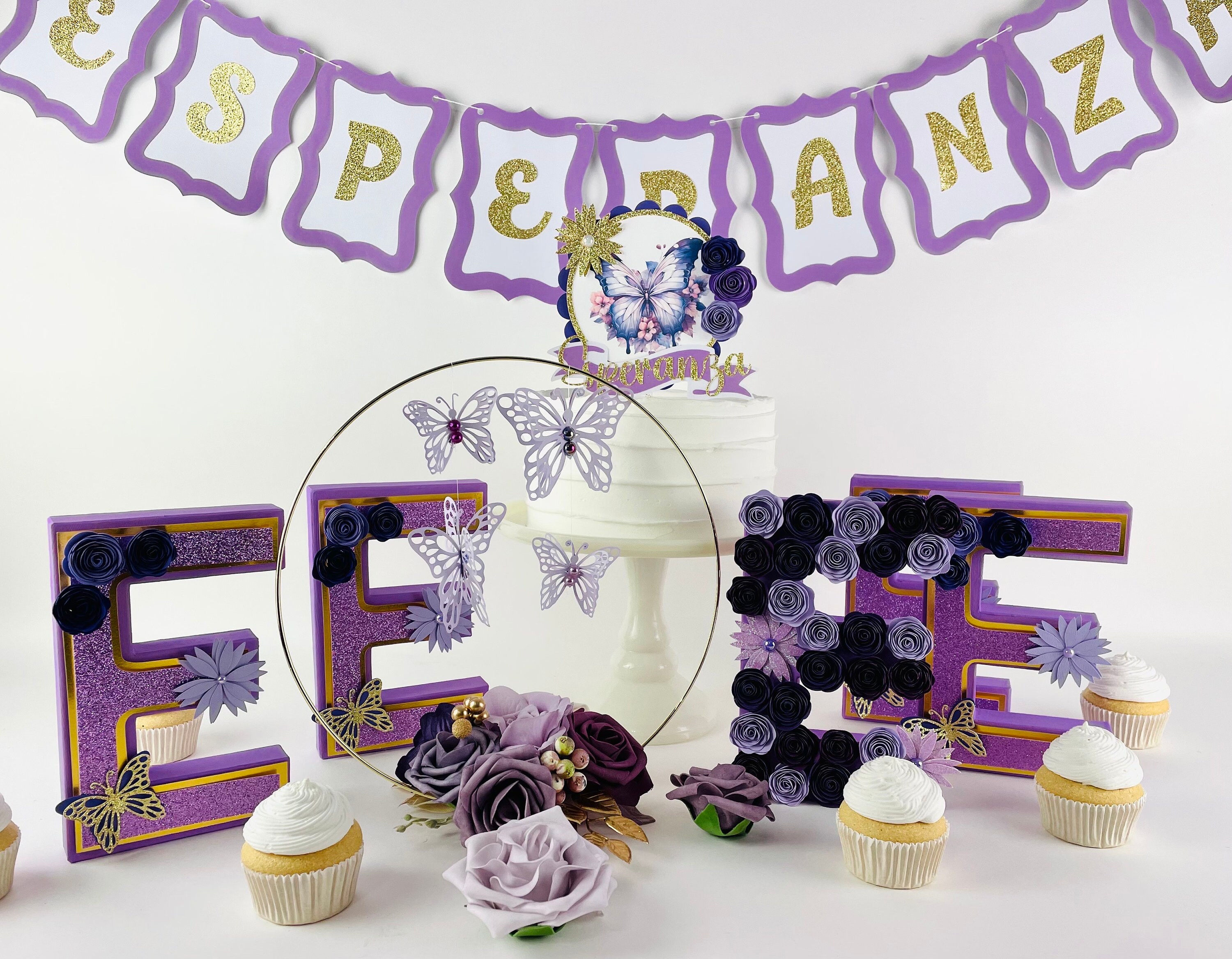 Cupcake-Topper 16. Geburtstag – 24 Stück Glitzernde Cake Picks Mit 'Hello 16' Motiv, Schwarz