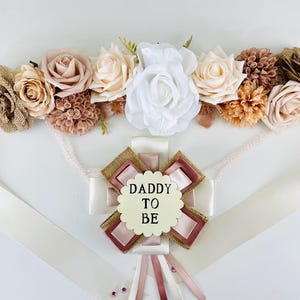 Boho Baby Shower Sash Mommy Sash Belt Mommy To Be Sash Mommy To Be Gift Maternity Sash Belt Daddy To Be Pin Girl Baby Shower Decoration
