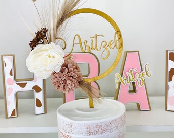 Xenorik Highland Cow Baby Shower Decorations Tableware - Holy Cow Baby...