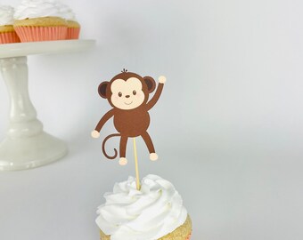 Décor Gonflable Lumineux Gemmy - Singe Cupcake Anniversaire - 3.5 Pieds - Neuf Pour Extérieur