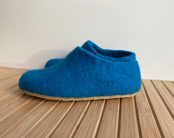 Baby Wool Slippers: Kids Felt Non-Slip Shoes
