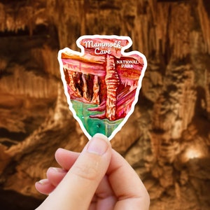 Mammoth Cave National Park Sticker: Waterproof Vinyl Decal