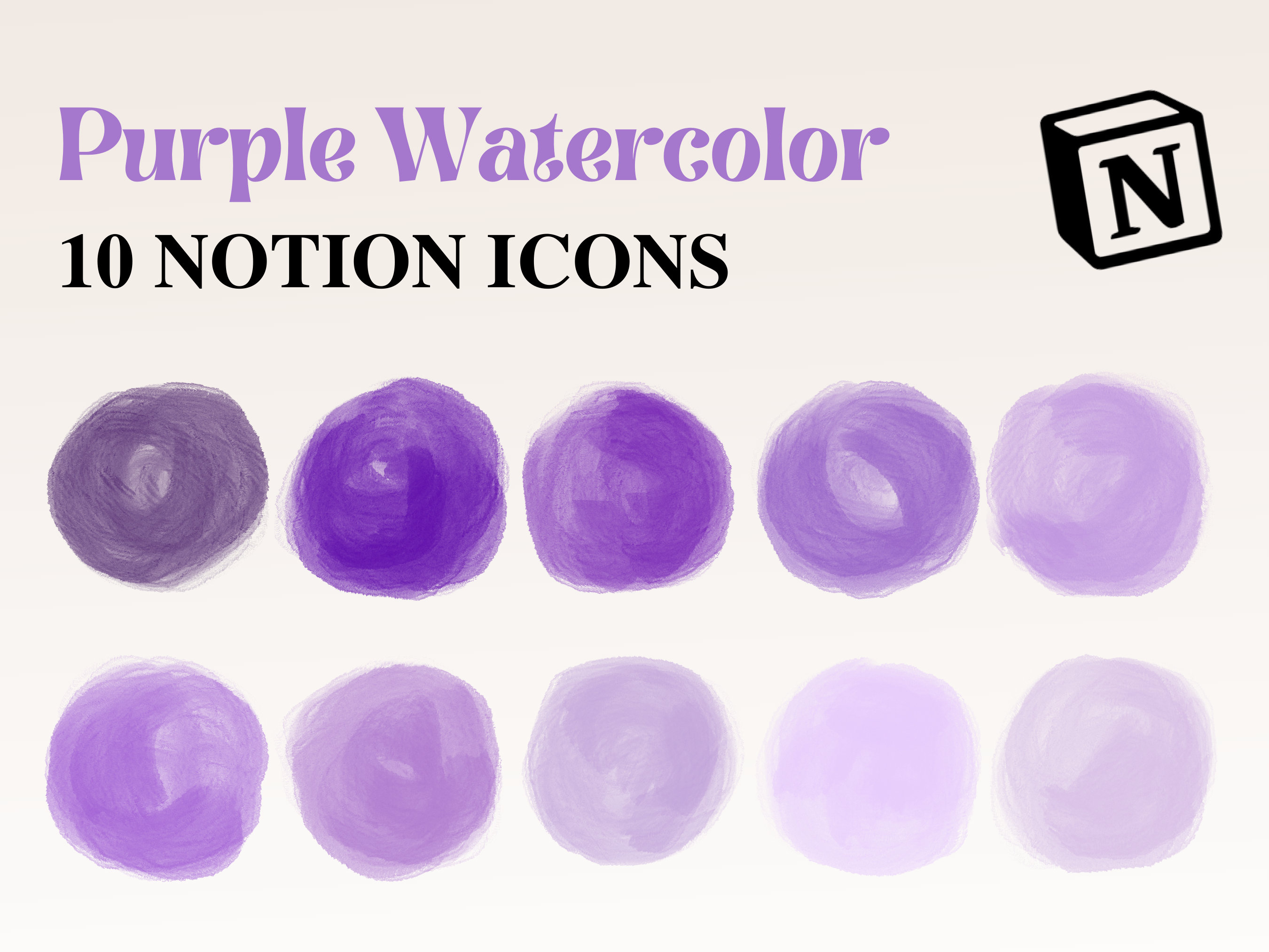 Notion Icons Aesthetic Digital PNG Stickers for Planner | Etsy