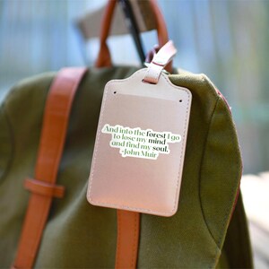 Nature Sticker - John Muir Forest Vinyl Decal for Water Bottle, Phone Case, Car, Hiking Gift, Waterproof Camping Sticker, image 7