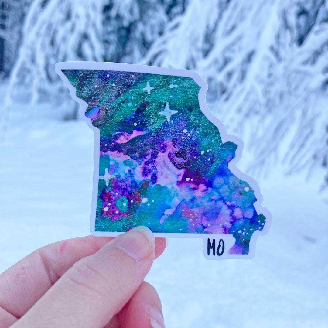 Mon State Sticker Missouri State Sticker, Waterproof Vinyl Decal - Etsy