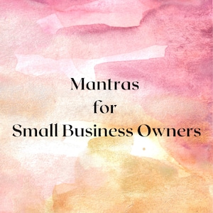 Cartes d'affirmation imprimables pour les propriétaires de petites entreprises - Jeu de cartes Mantra numérique, Manifestations quotidiennes en téléchargement numérique, Loi de l'attraction
