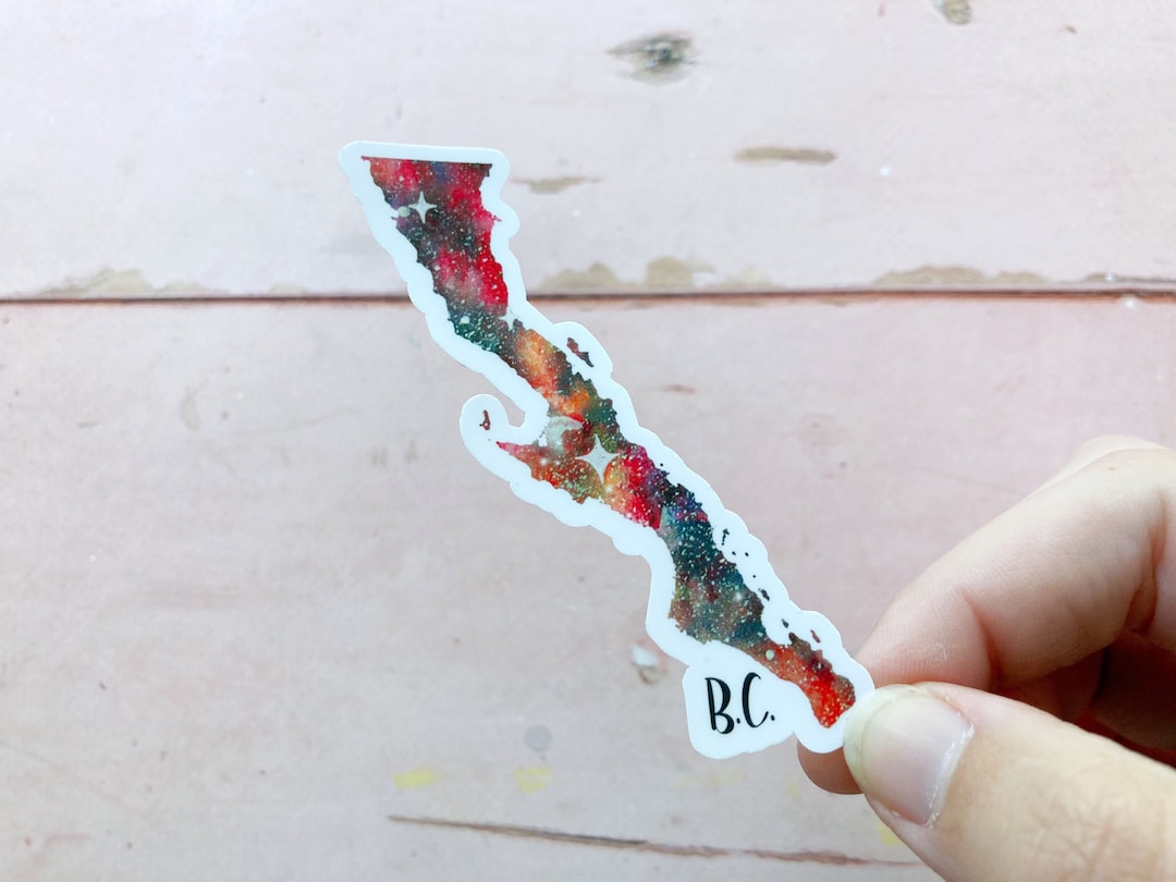 Baja California Sticker: Galaxy Mexico Vinyl Decal - Etsy