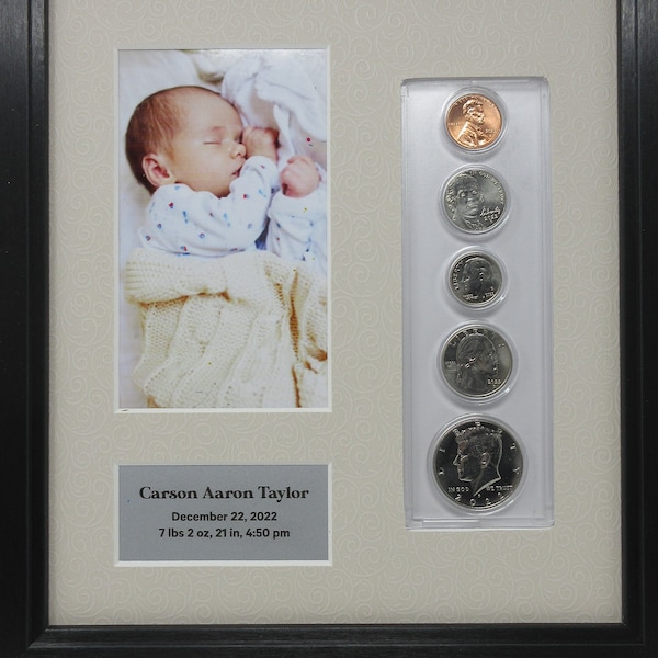 Birth Year Coin Set Etsy