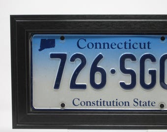 Automobile License Plate Wall Display Picture Frame w/Acrylic Front (Plate NOT Included)