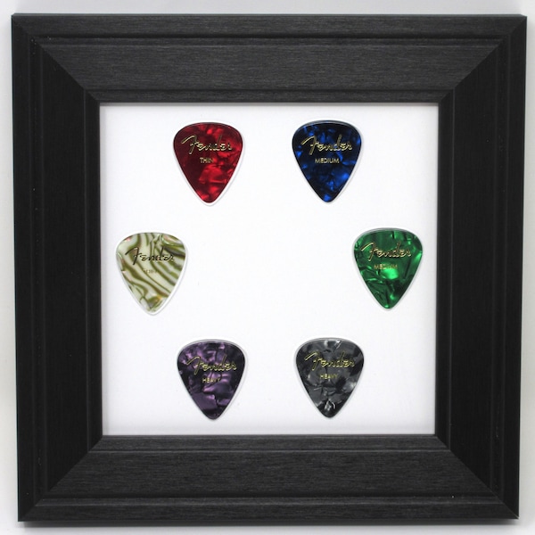 Guitar Pick Display Etsy