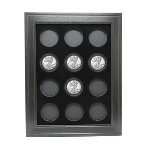 American Eagle Coin Wall Display Picture Frames, USA Made (Coins NOT Included)