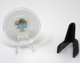 Guitar Pick Display Capsule Set: USA Made Easel (12-Piece)