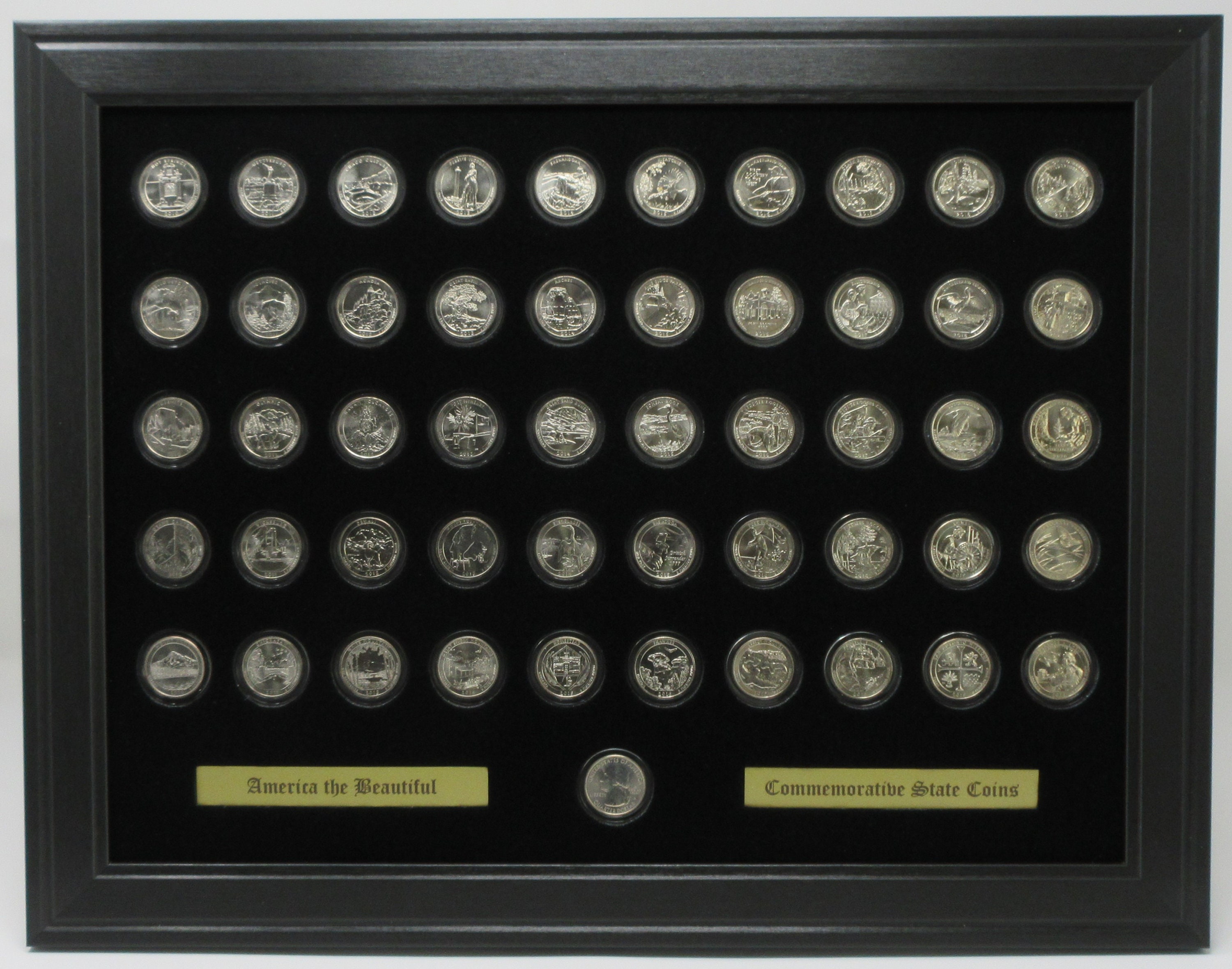 50 USA State Quarter Display Frames Etsy