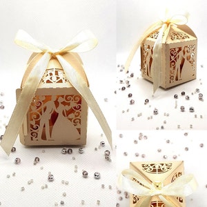 Gepersonaliseerde gelukskoekje huwelijkscadeauzakje, huwelijksbedankje, huwelijksverrassing, bruiloftsverrassing voor gast, tafeldecoratie, individuele geschenken