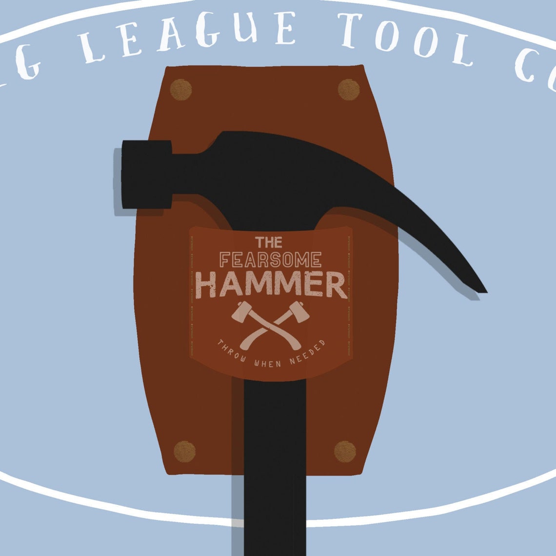 The Hammer Baseball Jargon Art Print Etsy