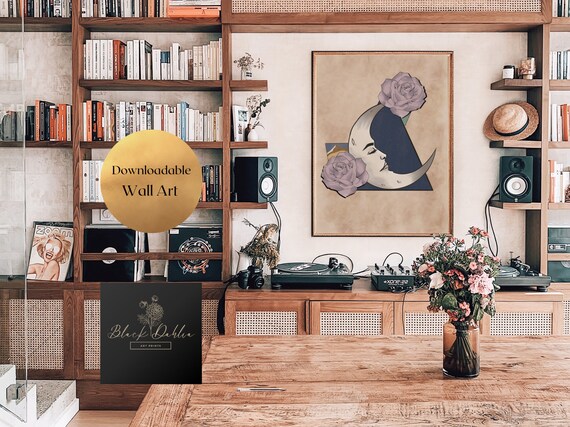 Its A Wonderful Life Crescent Moon Art Print Affordable Home Uk - Affordable Home Decor Uk Its A Wonderful Life Crescent Moon Art Print Affordable Home Uk - Affordable Home Decor Uk