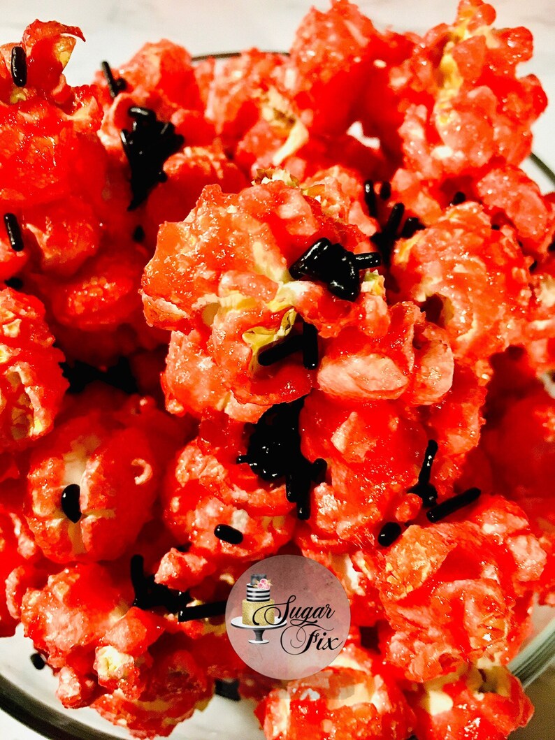 Gourmet Watermelon Popcorn Party Treats and Favors Snacks Etsy