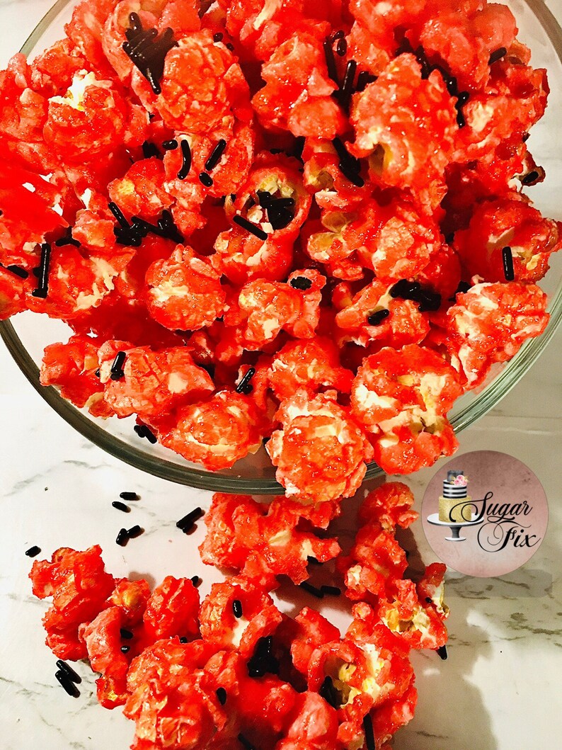 Gourmet Watermelon Popcorn Party Treats and Favors Snacks Etsy