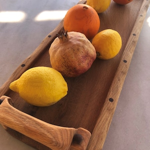 Serving board/ unique/ handmade/ serving platter/ rustic/ kitchen/ home