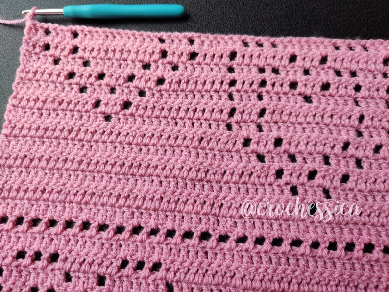 Double Hearts Double Love Baby Blanket Instant PDF Download Etsy