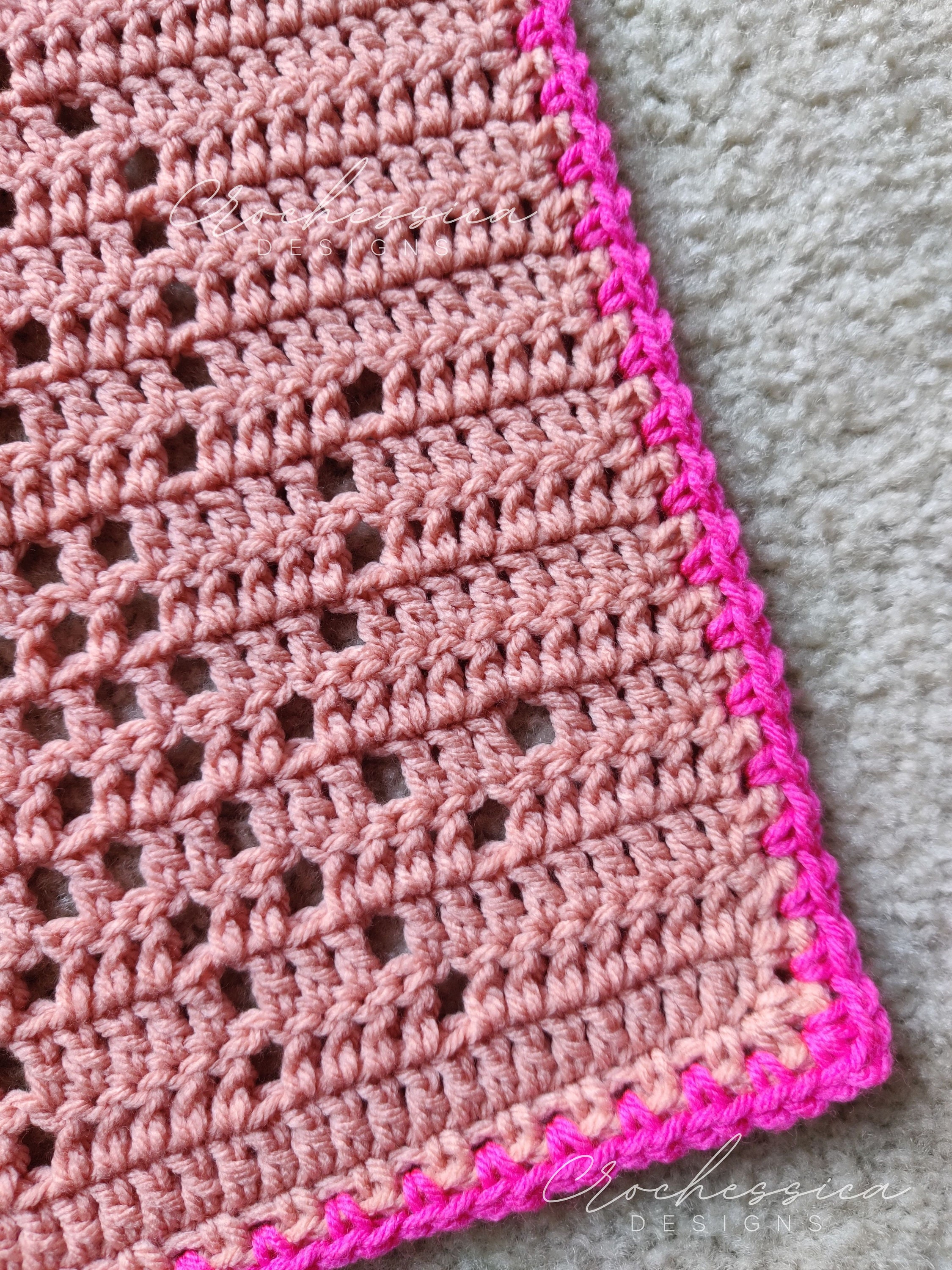 Octopus Filet Crochet Blanket Instant Downloadable PDF Written Etsy