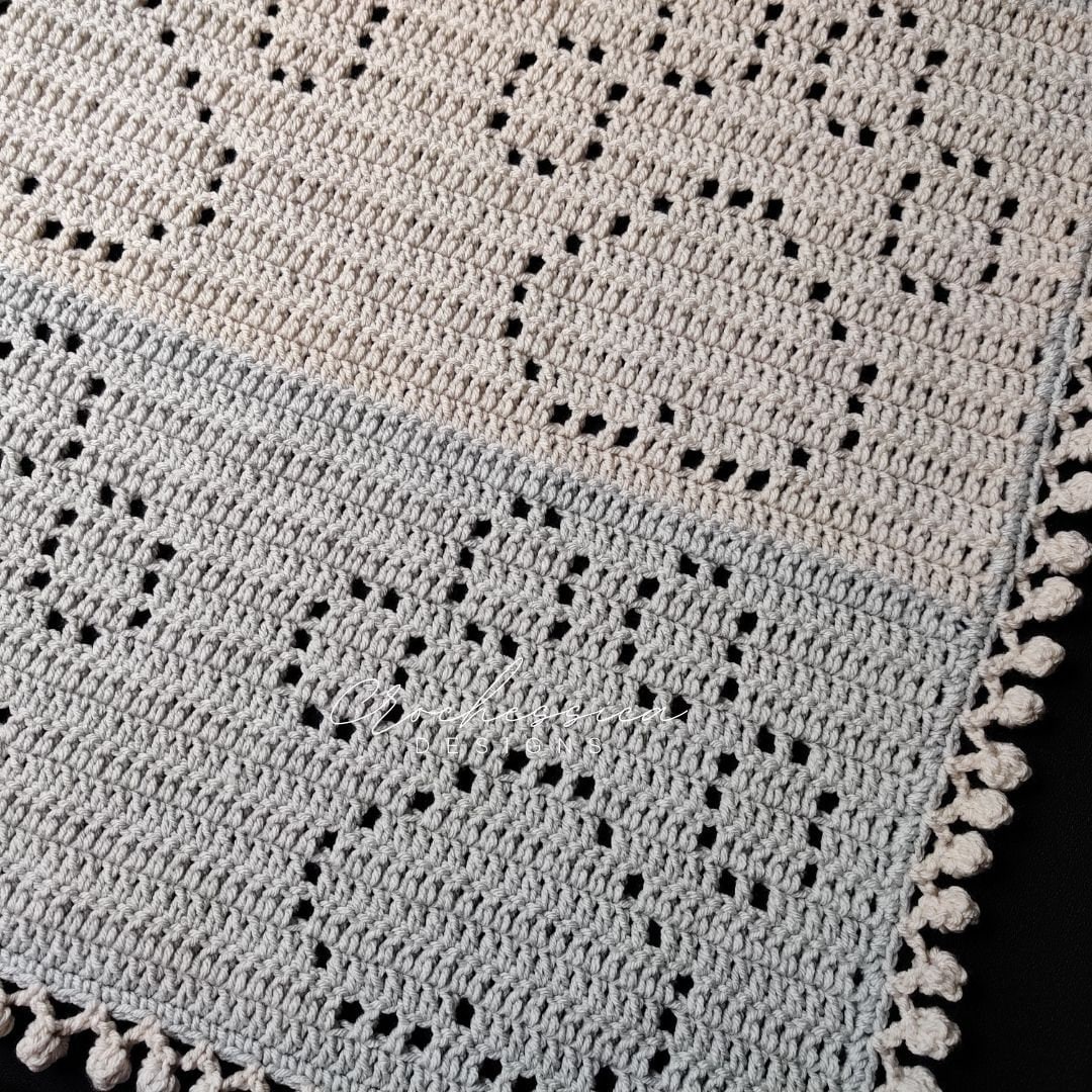 40 Filet Crochet Patterns to Try for Gifts, Decor, and Wearables 9 Paw Print Crochet Blanket Pattern Filet Crochet Dog