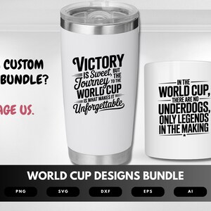 World Cup SVG Bundle | Soccer World Cup Clipart, Global Soccer Designs for Cricut & Sublimation