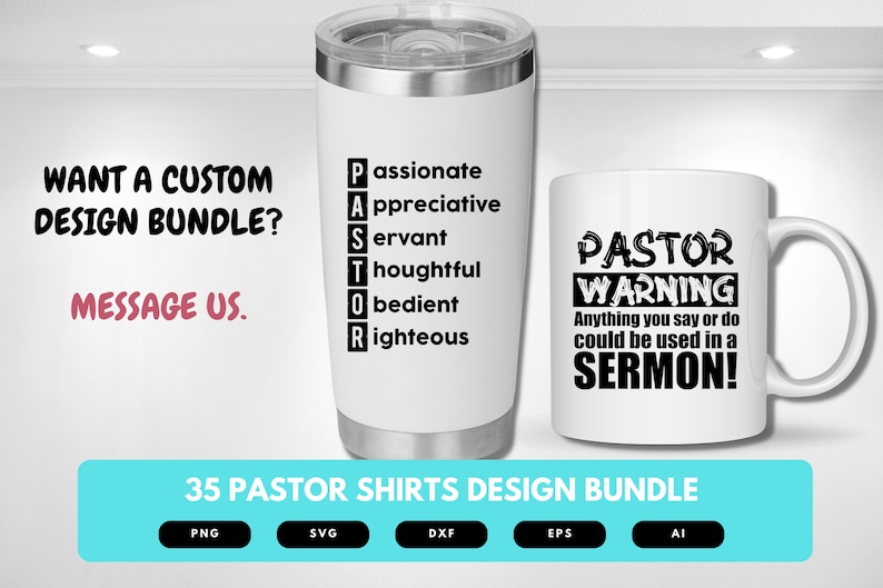 35 Pastors Design svg
