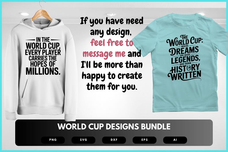 World Cup SVG Bundle | Soccer World Cup Clipart, Global Soccer Designs for Cricut & Sublimation