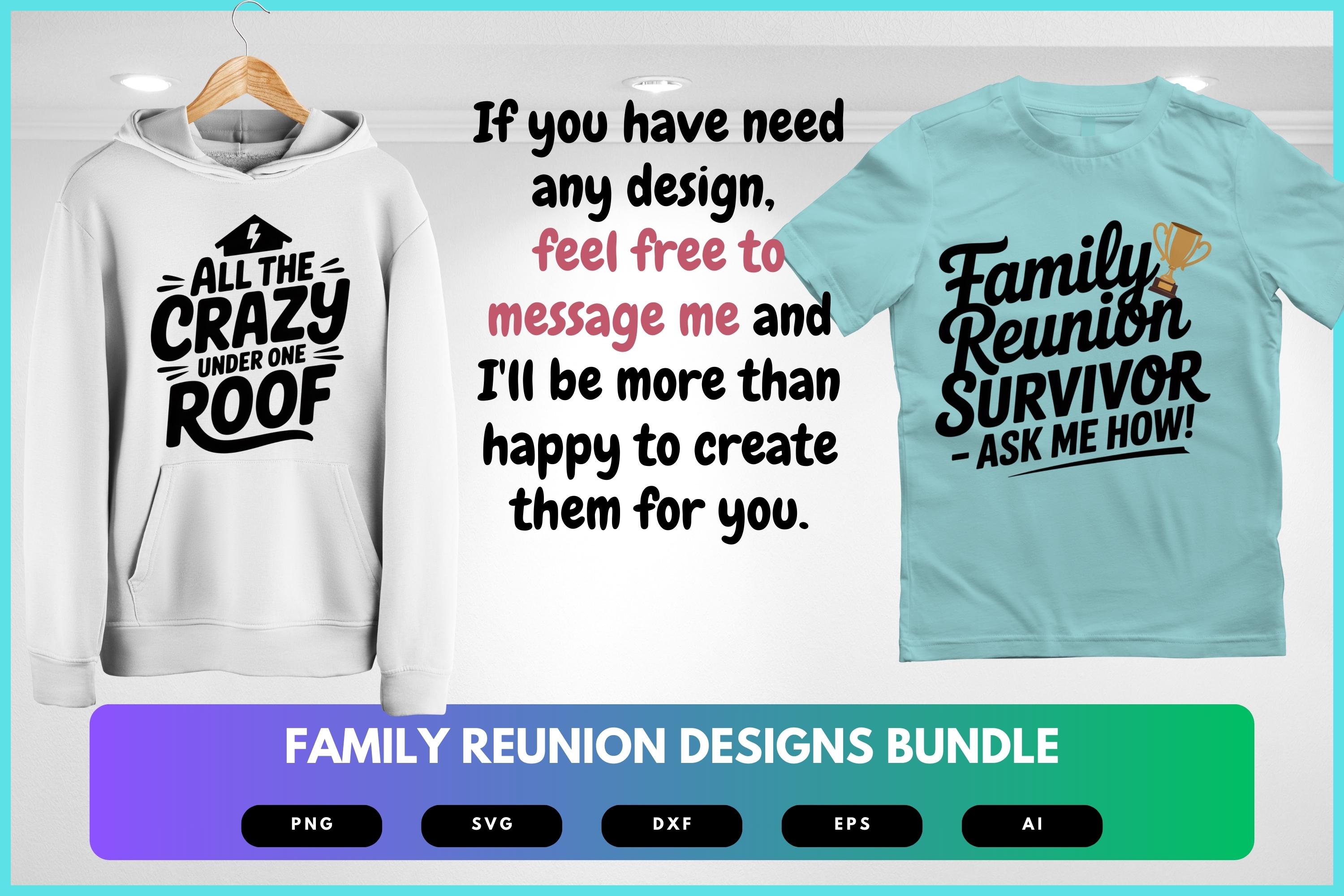Family Reunion SVG Bundle | Funny Family Quotes, Reunion Clipart ...