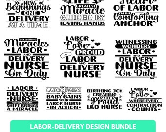 Labor and Delivery nurse svg | Cricut nurse designs | Labor nurse files | Delivery nurse cut files | Sublimation nurse | L&D nurse png