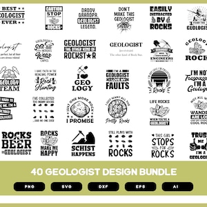 40 Geologist Design Bundle | 40 Geologist Design | Geologist Design | Geologist Shirt | Geologist Shirt EPS | Best Geologist
