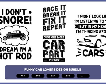 Funny Car Lovers | Funny Car | Car Lover | Car Lover SVG | Funny Car Lover Stickers | Car Lovers Gifts | Car Lovers Sayings