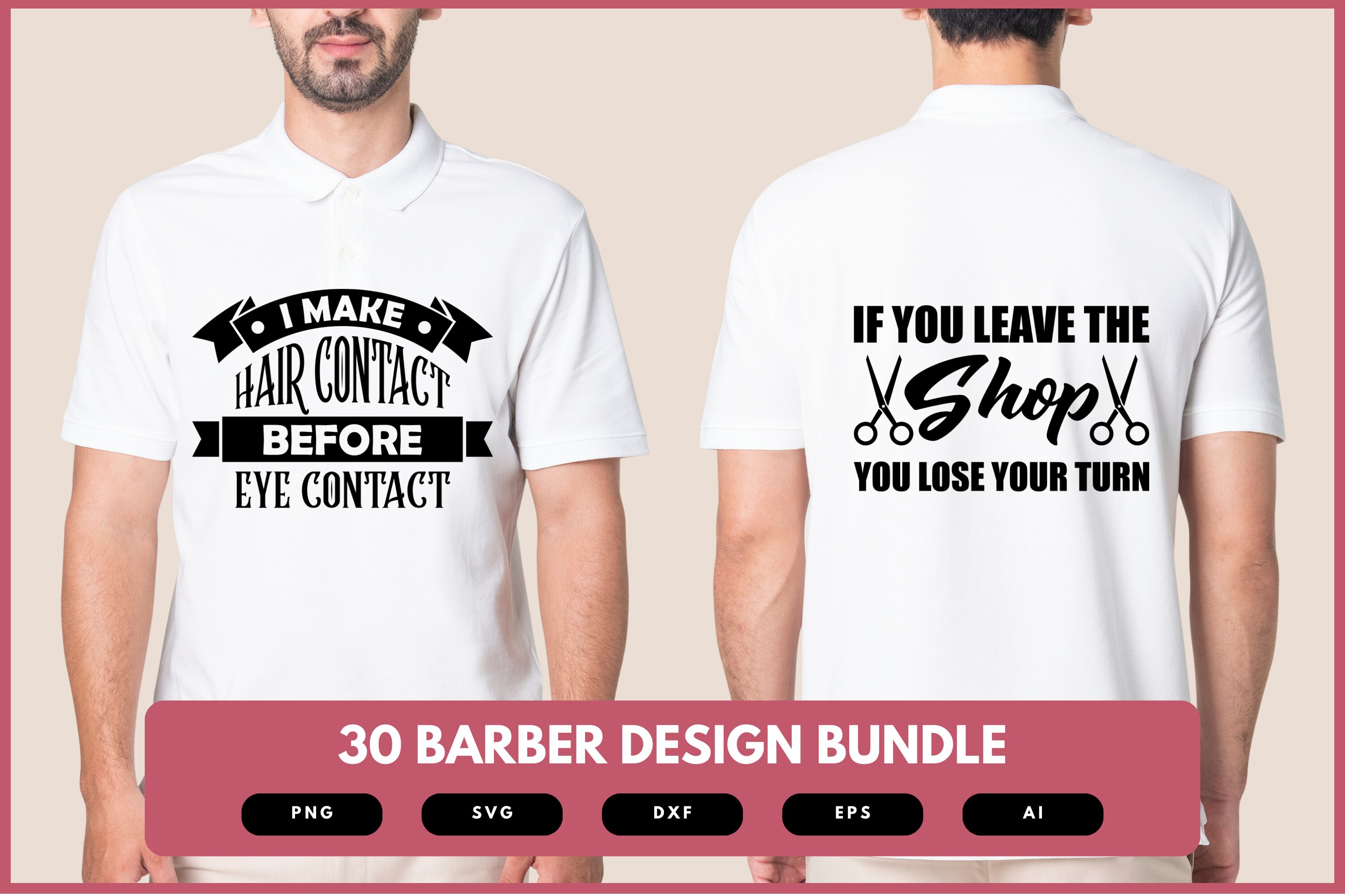 Barber Design Bundle | Barber Design | Barber Shirts | Barber SVG ...