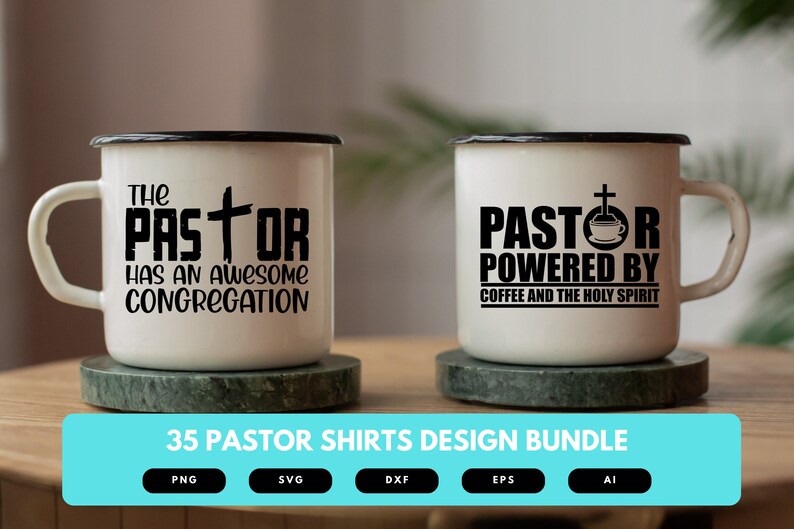 35 Pastors Design mugs