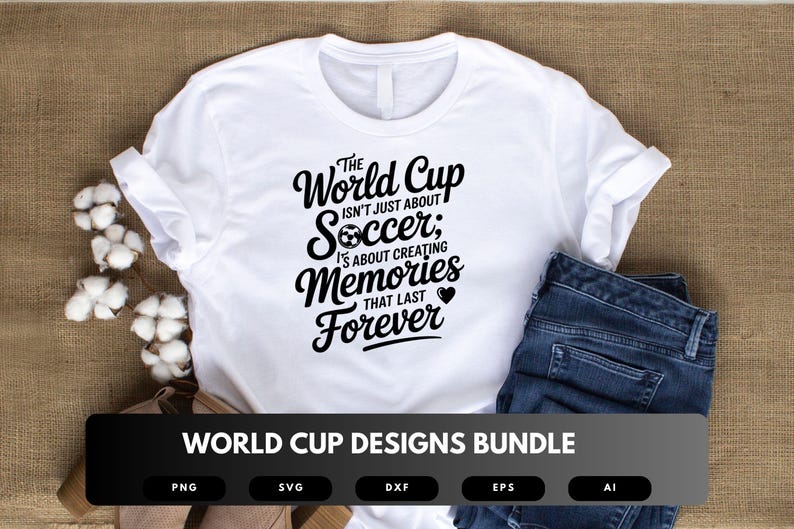 World Cup SVG Bundle | Soccer World Cup Clipart, Global Soccer Designs for Cricut & Sublimation