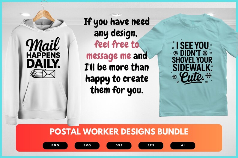 Postal Worker SVG Bundle | Mail Carrier Clipart, USPS Silhouette Cut ...