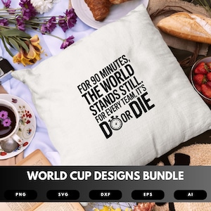 World Cup SVG Bundle | Soccer World Cup Clipart, Global Soccer Designs for Cricut & Sublimation