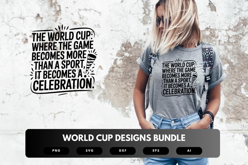 World Cup SVG Bundle | Soccer World Cup Clipart, Global Soccer Designs for Cricut & Sublimation